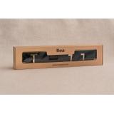 Badezimmer-Accessoire-Set Rio Brush Gold 4-teilig