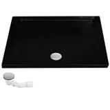 Душевая кабина Rea Space In Black 80x100