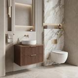 Waschtischunterschrank Rea Mono 60cm Brown