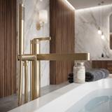 Free-standing faucet Rea Grace Brush Gold