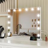 Spiegel LED HOLLYWOOD White