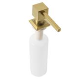 Dozator za sapun gold brush square