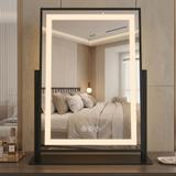 Spiegel LED LUMI Black 30x40cm