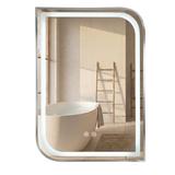Зеркало LED ZONE 80x60 BRUSH NICKEL