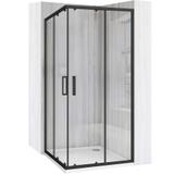 Tuš kabina Rea City 80x80 Black