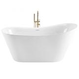 Freistehende Acrylbadewanne Lusso Slim 170