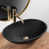Lavabo sobre encimera REA DELLA Black Matt