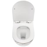 Toilet bowl Rea Carlos Slim Lava Shiny