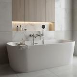 Wannenarmatur Rea FOSTER Nickel Brush