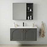Комплект мебели за баня с мивка Denver 80cm Grey