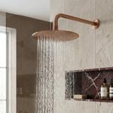 Кръгла душ глава REA JS-P014BRG 25cm Brush Copper