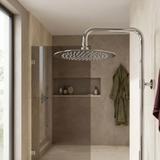 Kerek esőztető zuhanyfej REA JS-P014 30cm Chrome