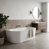 Acryl Wandmontage Badewanne Rea Capri 180cm