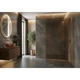 Duschwand Rea Flexi Brown / Brush Copper 80