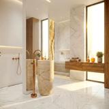 Basin mixer Rea Lungo Brush Copper