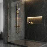Duschset utan pip med termostat Rea Lungo Gold