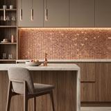 Mosaik Dekor REA P14453 Brush Copper