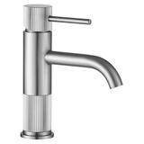 Waschbeckenarmatur Rea Lungo Stripe Brush Nickel Low