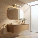 Bad LED-Wandleuchte SWE031-1W 40cm Brush Gold