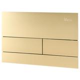 WC öblítő gomb Rea T K011A-Q és Slim 024N Gold Brush