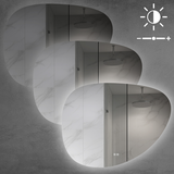 LED seinapeegel 84x63cm H142
