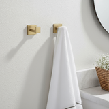 Badezimmer-Accessoire-Set Rio Brush Gold 4-teilig