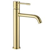 Bathroom faucet Rea Lungo Diamond Gold High
