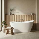 Freistehende Acrylbadewanne Lusso Slim 170