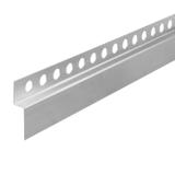 Vordere Duschwannenleiste 120cm Gebürstetes Nickel