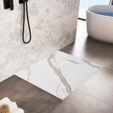Dušo irklavimo baseinas Bazalt CARRARA WHITE 90x90