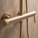 Shower set Rea Grace Brush Gold