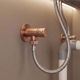 Vinkelventil Diamond 03 1/2" x 3/8" Brush Copper