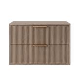 Waschtischunterschrank Rea Mono 60cm Grey Oak