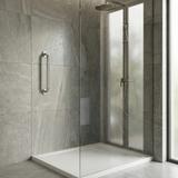 Gerader Haltegriff fürs Badezimmer Chrome 40cm