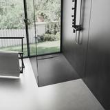 Duschtasse Bazalt Black 90x90