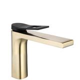 Waschbeckenarmatur REA Soul Gold mat black low