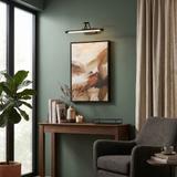 Bathroom LED wall sconce SWE025-1W 42cm Black