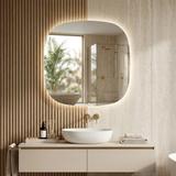 Spiegel LED 70x70cm TOP