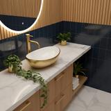 Umivalnik Basaro Sofia Gold / White