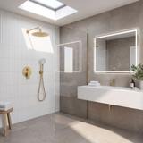 Shower system Rea Drop Brush Gold + BOX