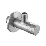 Vinkelventil Diamond 03 1/2" x 3/8" Brush Nickel
