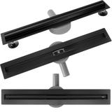 Duschrinne Neox Slim pro black 70
