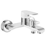 Wannenarmatur REA BLOOM White Chrome