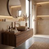 Waschbeckenarmatur Rea  Venti Copper high
