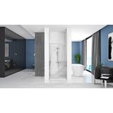 REA Rapid Slide Porta deslizante para chuveiro 140 cromado