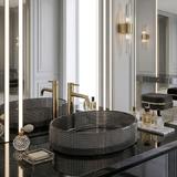 Countertop washbasin REA Mirella Black