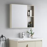 Badezimmermöbel-Set mit Waschbecken Paris 60cm Beige
