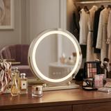 Spiegel LED MAKE-UP L.Gold 40 cm