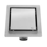 Drain linéaire REA NEO 150x150 Nickel Brush
