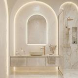 Mirror LED 90x60cm TOP-1